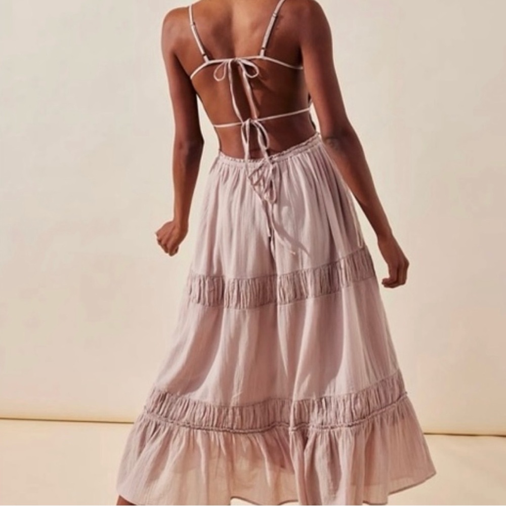 Free People Taking Sides Maxi Dress - Picture 2 of 7